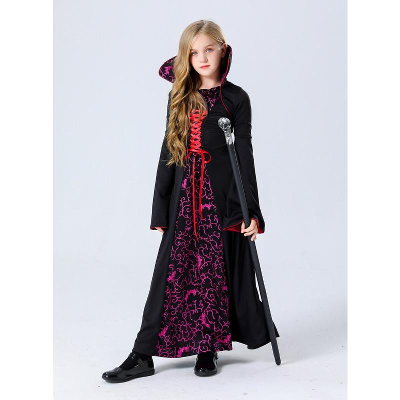 New Halloween girl role-playing movie, vampire costume
