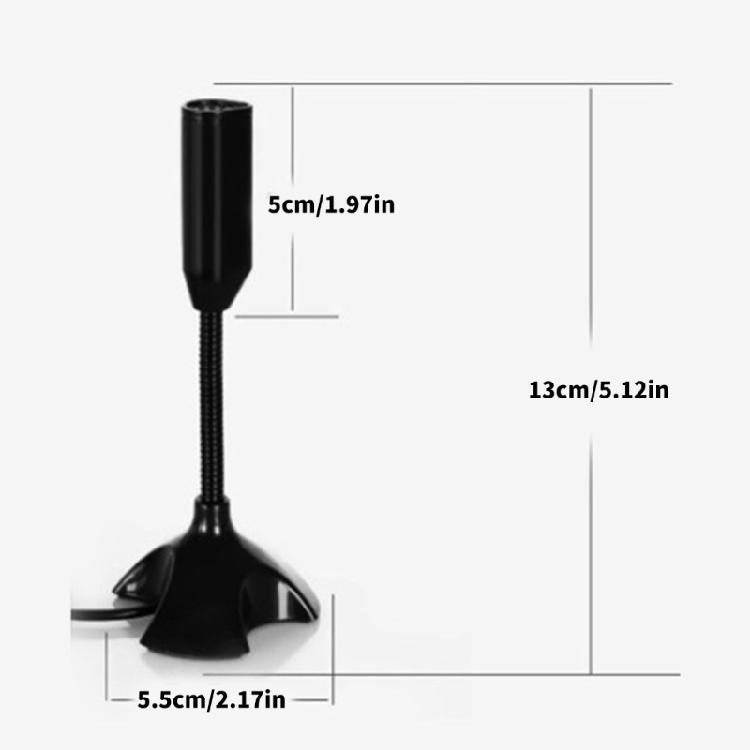 Studio USB Condenser Microphone for PC Laptop 360 Degree Omnidirectional Voice Capturing USB Conference Mic