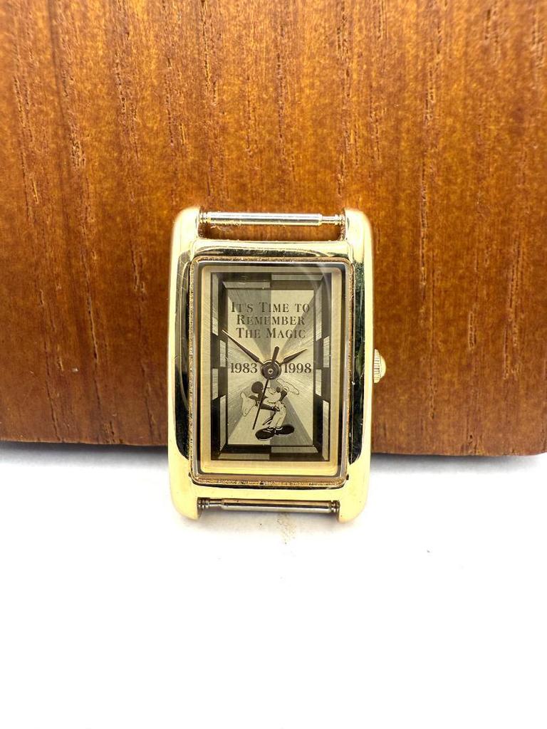 [USED] f1004 Face Only SEIKO Watch Tokyo Disneyland 15th Anniversary