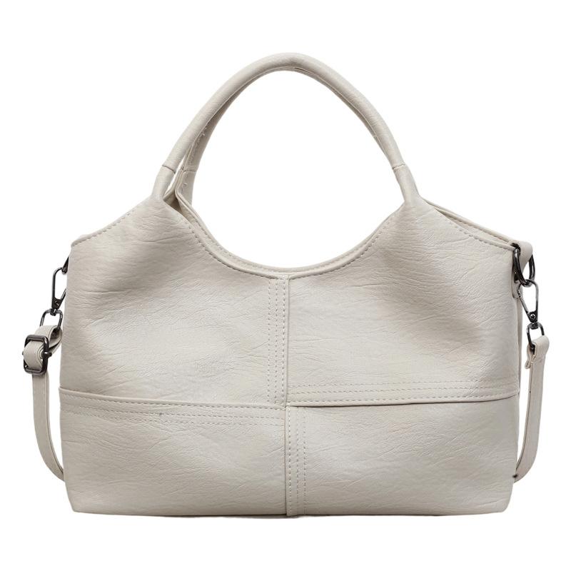 Texture Soft Leather Handbag, High-end Feel, Light Luxury Women's Bag, Large Capacity Commuting Shoulder Crossbody Bag, Women's Bag