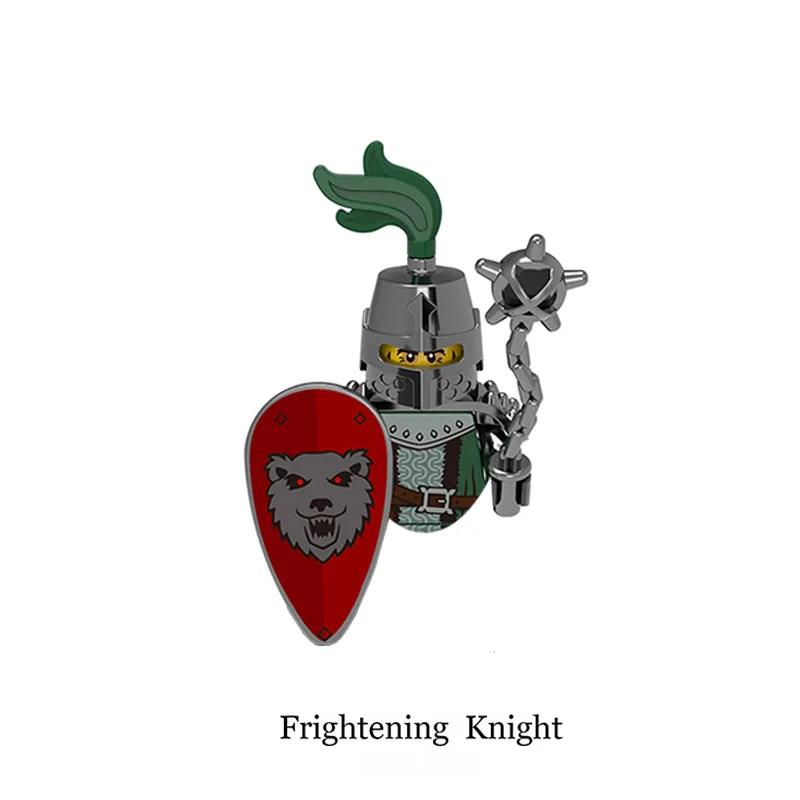 Mittelalterliches Drachenkönigreich Soldaten Held Ritter Bogenschütze Antike Militärfiguren Modellbausteine Kinderspielzeug Jungen Geschenke