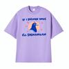 Ifi Shenan Einmal krank Shenanigan Unisex Taube T-Shirt Lässig Kurzarm Übergröße T-Shirt Herren Heißer Verkauf Komfort Humor T-Shirt