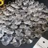 DIY 5Meters Octagonal Bead Curtain Acrylic Crystal Garland Strand Clear Hanging Diamond Chain For Wedding Birthday