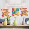 Cream Paper Ice Vase Decoration Plugins For Summer Party Birthday Decor Venue