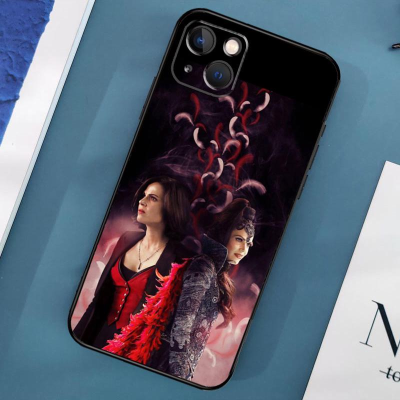 

Evil Queen Once Upon A Time Phone Case For iPhone 17 Pro Max 11 14 15 16 Pro Max 13 12 Mini 16 15 Plus 16e 17 Air Cover iPhone 13Pro MAX