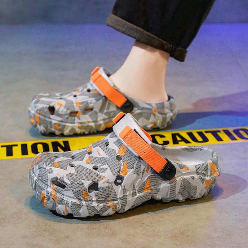 Men's, Color Blocking, Breathable, Non Slip Sandals, Casual Shoes, Outdoor Activities, Beach Shoes