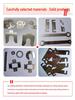 304 & 316L Stainless Steel U-Shaped Shim and Flat Washer for Gap Adjustment