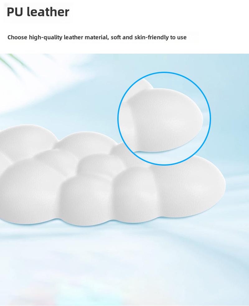 Vendita Calda Supporto da Polso in Memory Foam a Tinta Unita per Tastiera per Digitazione su Desktop