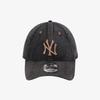 New Era Mlb New York Yankees Denim Unstructured Ball Cap Black 15131660