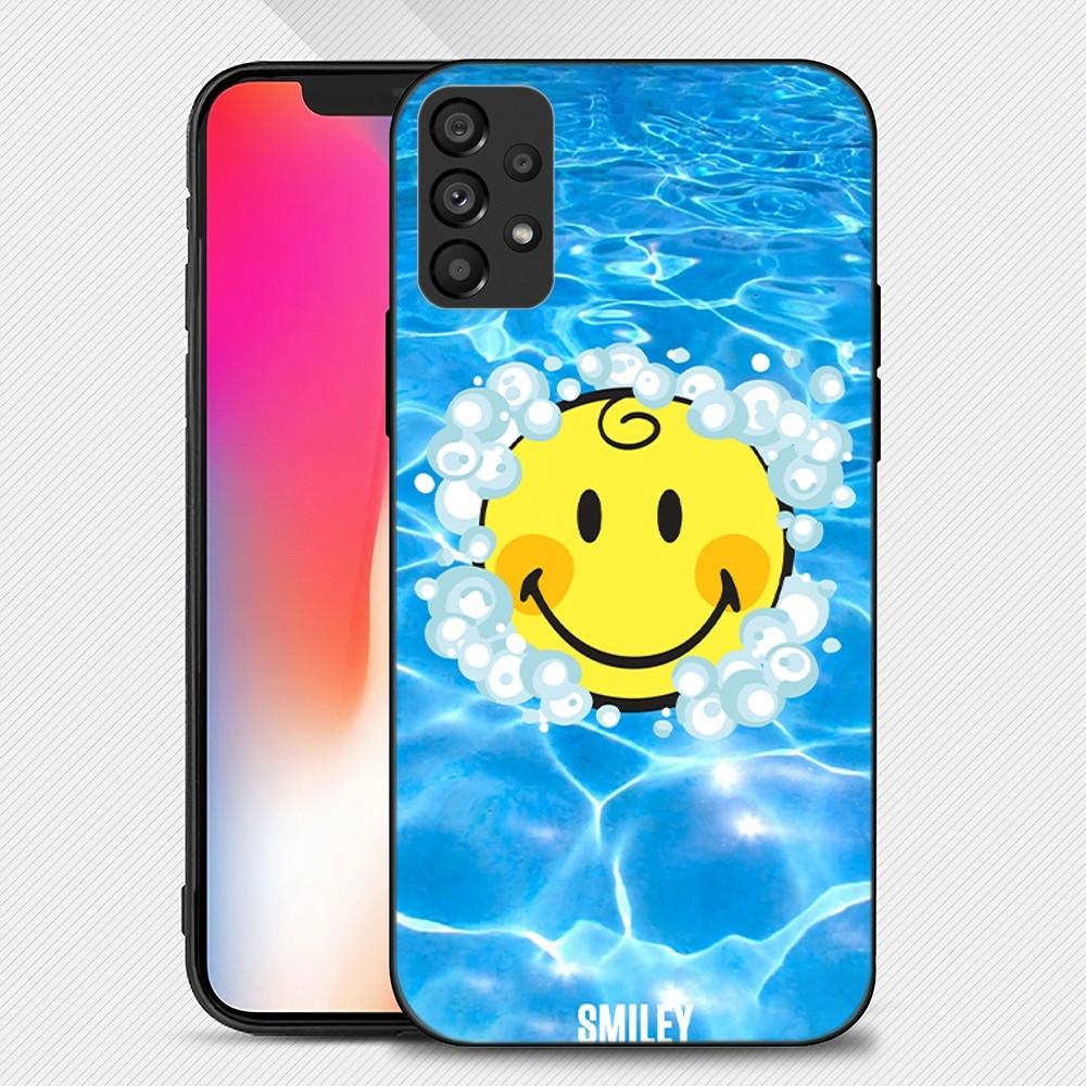 Śmieszne etui na telefon S-Smiley Face do Samsung Galaxy S22 S23 Ultra S21 S20 FE Plus Note 20 Miękka okładka