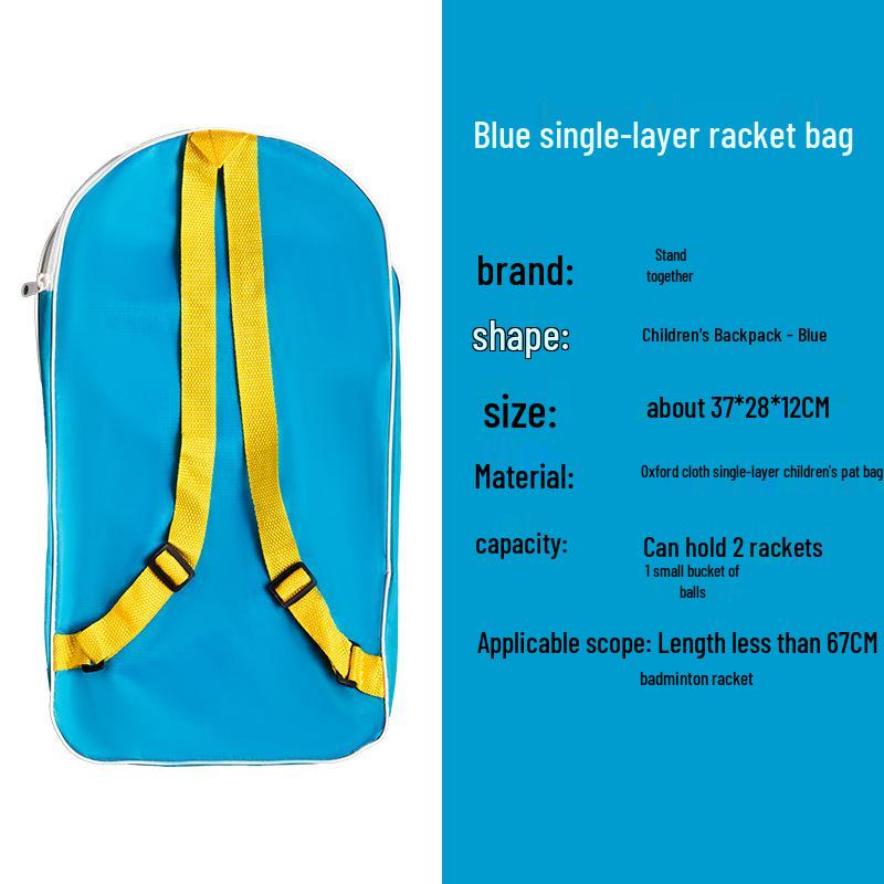 2-teilige wasserdichte, staubdichte Einzel-Schulter-Badmintonschläger-Taschenhülle