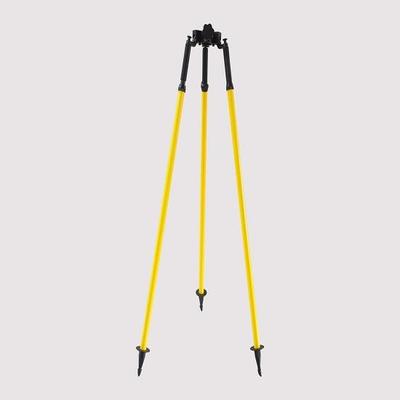 Prisma-Zweibein, Aluminium-Vermessungs-Zweibeinstativ für Totalstation, GPS, GNSS-Zubehör, 182,88 cm