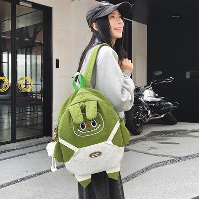 School Bag Ugly Cute Funny Student School Bag Cute Cartoon Backpack New Lightweight Versatile Backpack