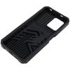 For Xiaomi Redmi Note 12 4G PC+TPU Kickstand Case Slide Lens Protection Phone Cover with Card Holder