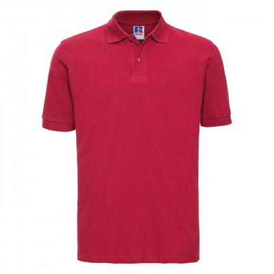 Mens 100% Cotton Short Sleeve Polo Shirt