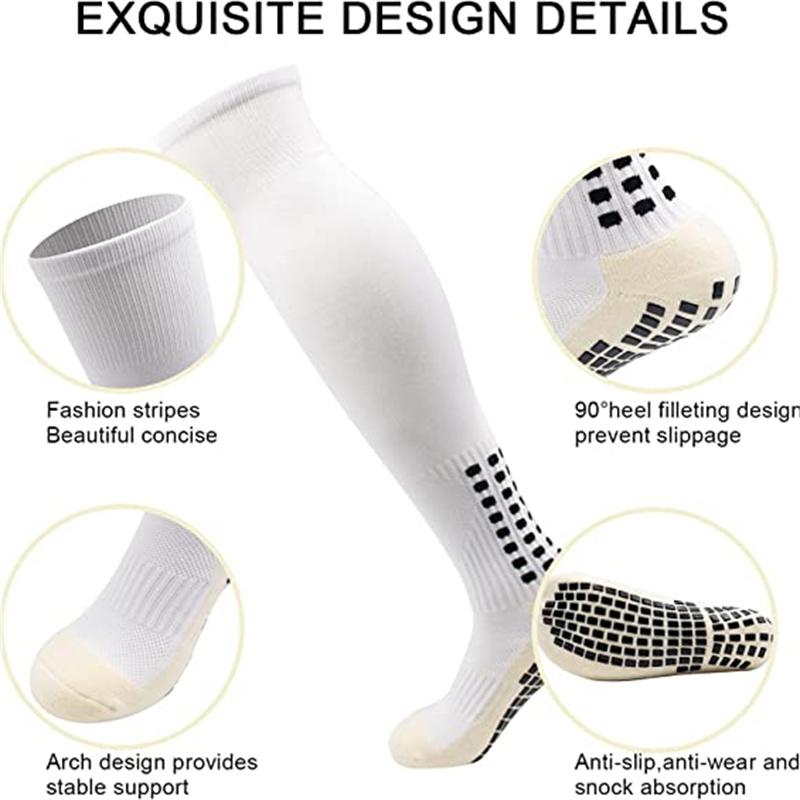 Soccer Socks Men'S Long Tube Adult Professional Training Thickened Non-Slip Towel Bottom Sports High Tube Athletic Socks