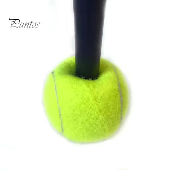 4 Stück vorgeschnittene Tennisbälle für Gehhilfen, für Möbelbeine, Bodenschutz, universelle Filzgleiter für Gehhilfenbeine, Gleitbeläge für Senioren