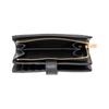 Michael Kors Greenwich Logo Coated Canvas Wallet Medium Women's Black