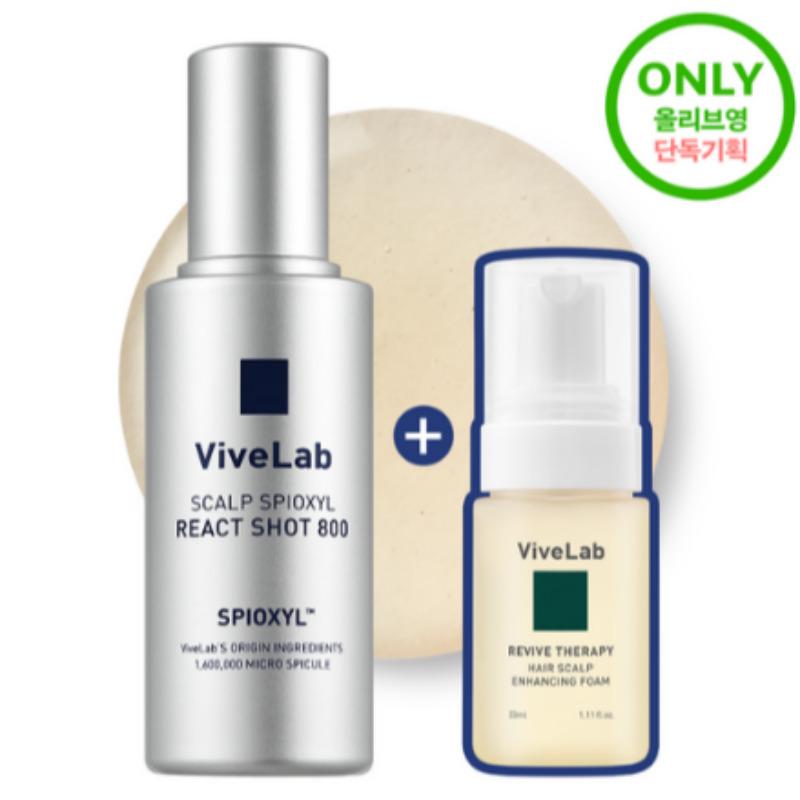 

ViveLab Spioxyl React Shot 800 50ml Set (+Enhancing Foam 33ml Gift)