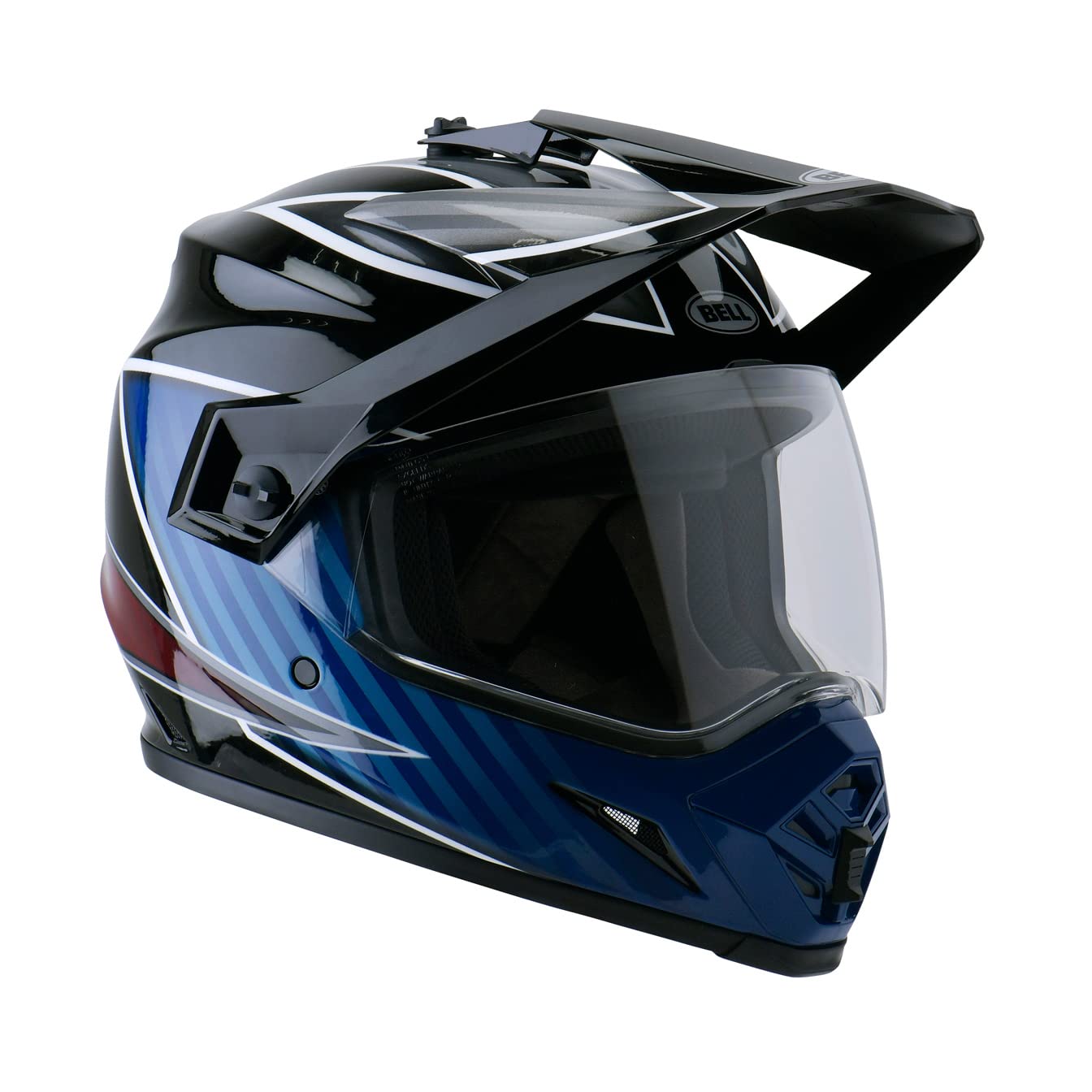 

BELL Adventure MIPS Size S SG Standard 7136374 MX-9 Helmet, Dalton, (55-56cm), Black/Blue, Compliant, Roadworthy,