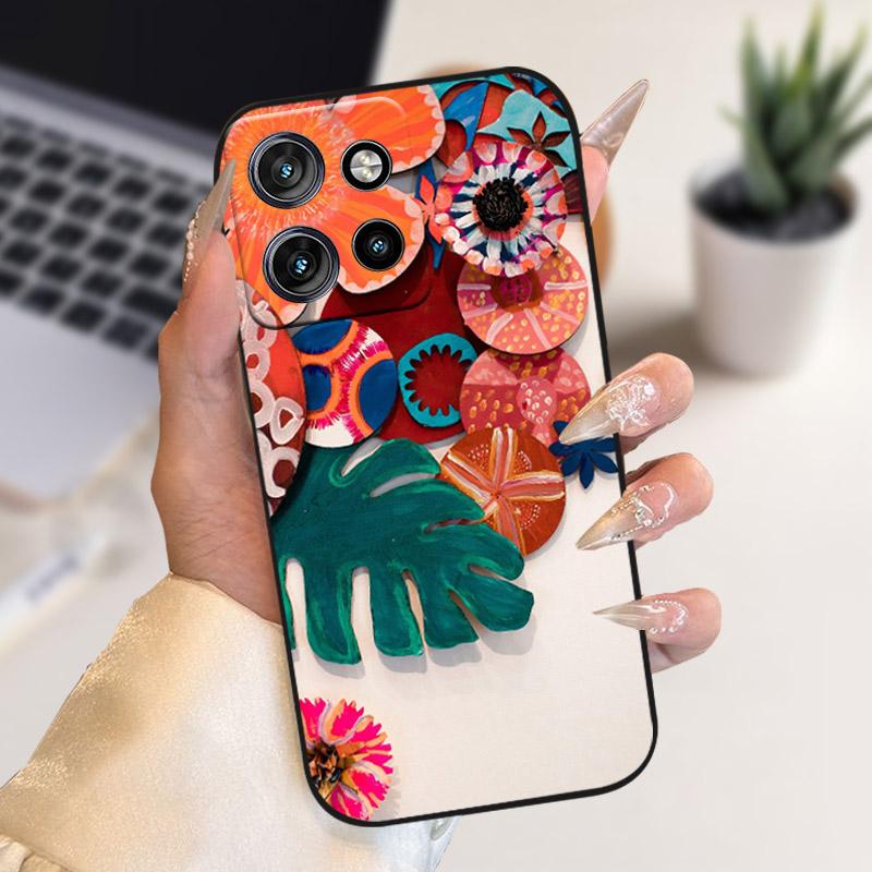 For MOTO Edge 50 Neo Case Luxury Fashion Silicone Soft TPU Phone Casing For Motorola MOTO Edge 60 Neo 50Neo 5G Shockproof Cover