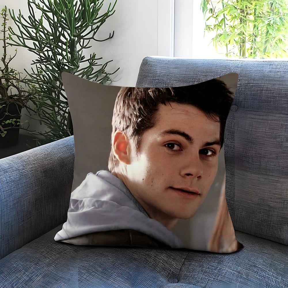 D-Dylan O'BrienS Kissenbezug Bequemer Wende-Kissenbezug Ideal für Auto Sofa Schlafzimmer & darüber hinaus