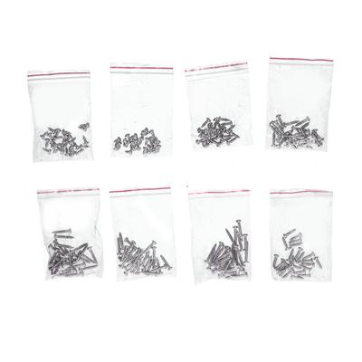 200Pcs M3 Pan Head Screw 304 Stainless Steel Cross Self Tapping Screws Bolts Assortment Kit