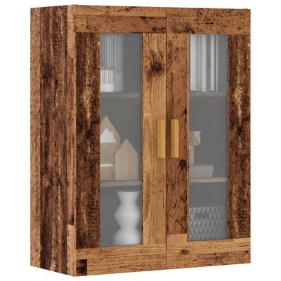 Vidaxl Wall Cabinet, Old Wood, 69.5X34X90 Cm