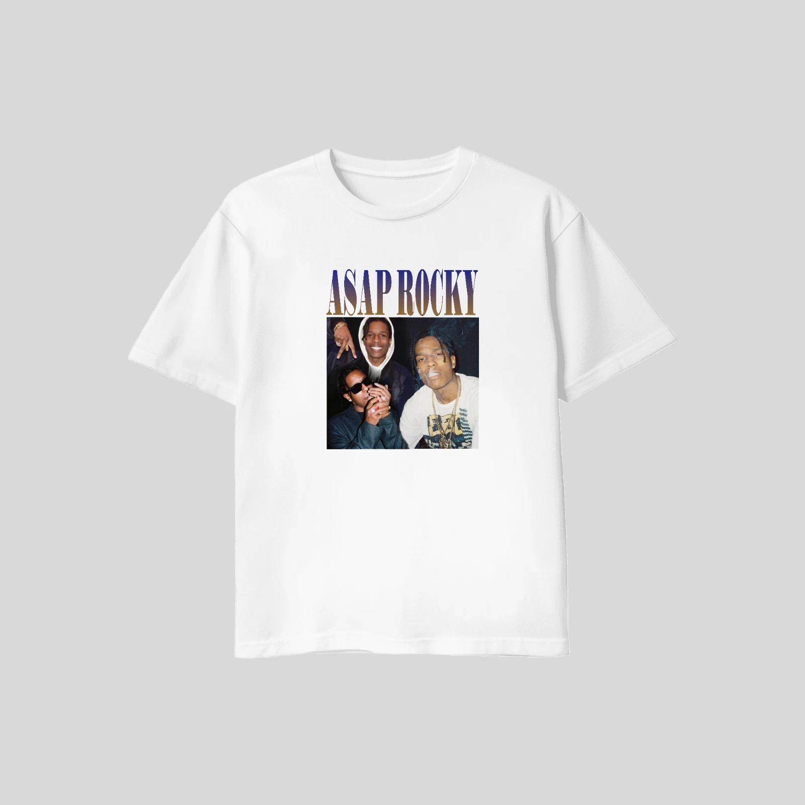 Unisex Adult Casual Music ASAP A$AP Rocky Tribute T Shirt XL L M Gi... S