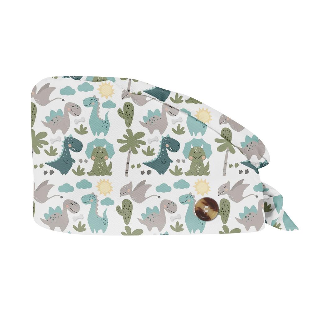 Fashion Animal Print Work Hat Casual Wash Hat Bag Cap