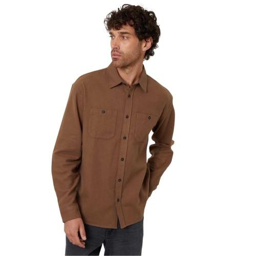 Threadbare Mens Firfield Regular Long-Sleeved Shirt