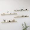 VidaXL Wall Shelves 4 Pcs Sonoma Oak 115x9x3 Cm