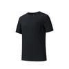 Champion All-Weather Series Comfortable Simple Solid Color Casual Round Neck Pullover Short Sleeve T-Shirt Men Tops Basic-Black 152520111-5
