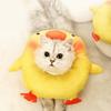 Adjustable Cat Elizabethan Collar Comfortable Soft Pet Protective Cone Collar Cartoon Lightweight Cat Recovery Collar