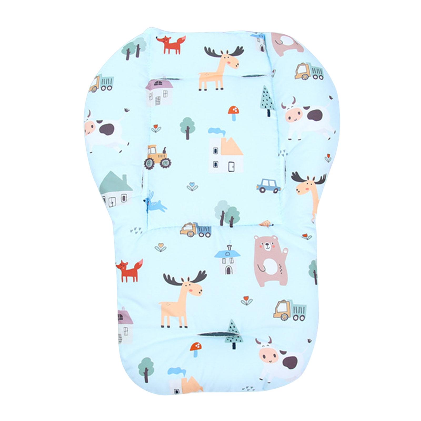 

Подушка для детской коляски, вкладыш для детской коляски с рисунком из мультфильма, мягкая подушка для детской коляски 4