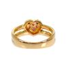 YVES SAINT LAURENT  #12(JP Size) ring gold K18 yellow gold Women
