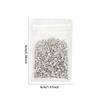 50Pcs Mini Shaped  Diamond Nail Decorations Flat Bottomed  Mixed Color Glass Gemstone Diy Manicure Accessory