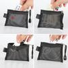 Mesh Makeup Bag Mini Zipper Women Cosmetic Organizer Coin Purse Cute Wallet Small Storage Pouch
