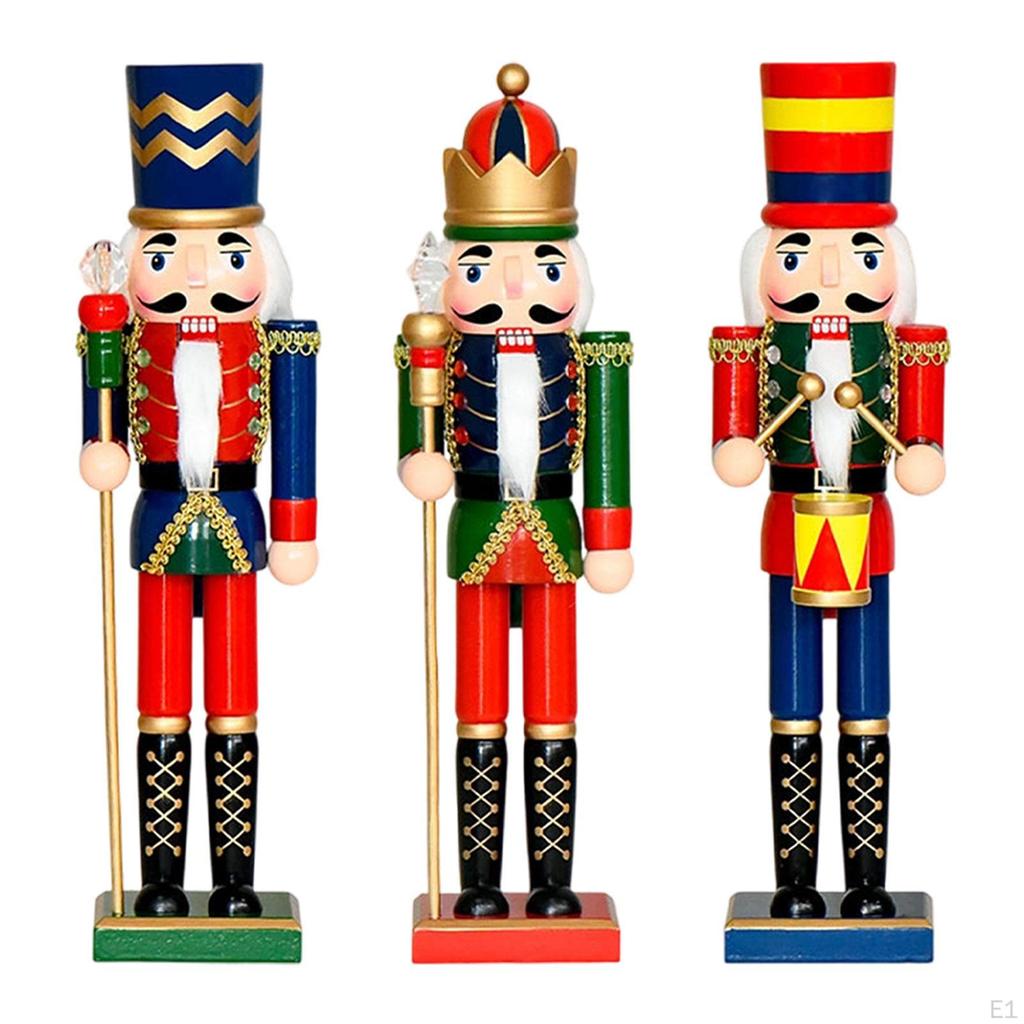 Christmas Nutcracker 15 Inch Collectibles Decoration Wooden Tabletop Ornament