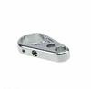 Chrome Aluminum Alloy Brake Clutch Cable Wire Clamp Clip For 1" 25mm Handlebar