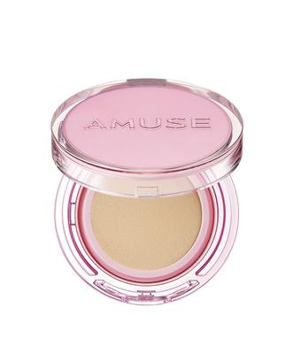 [Official] [Dew Power Vegan Cushion SPF50+ PA++++] AMUSE Cushion Foundation, Base Makeup, Sunscreen, UV Protection, Moisturizing, Korean Cosmeti