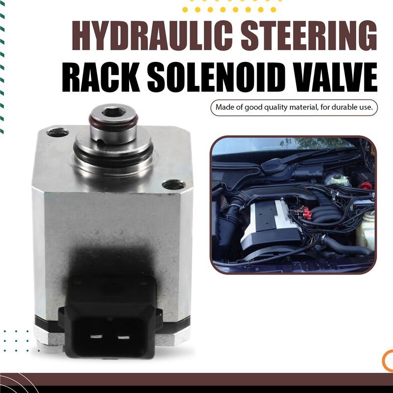 FOR BMW E39 E34 W210/S210 Compatible Hydraulic Steering Rack Solenoid Valve- Car Part 32411134770
