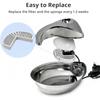 Cat Water Filter 3 Pack Replacement Filters for Ceramic & Stainless Steel Fountains Automatic Pet Fountain Dog Water Dispenser