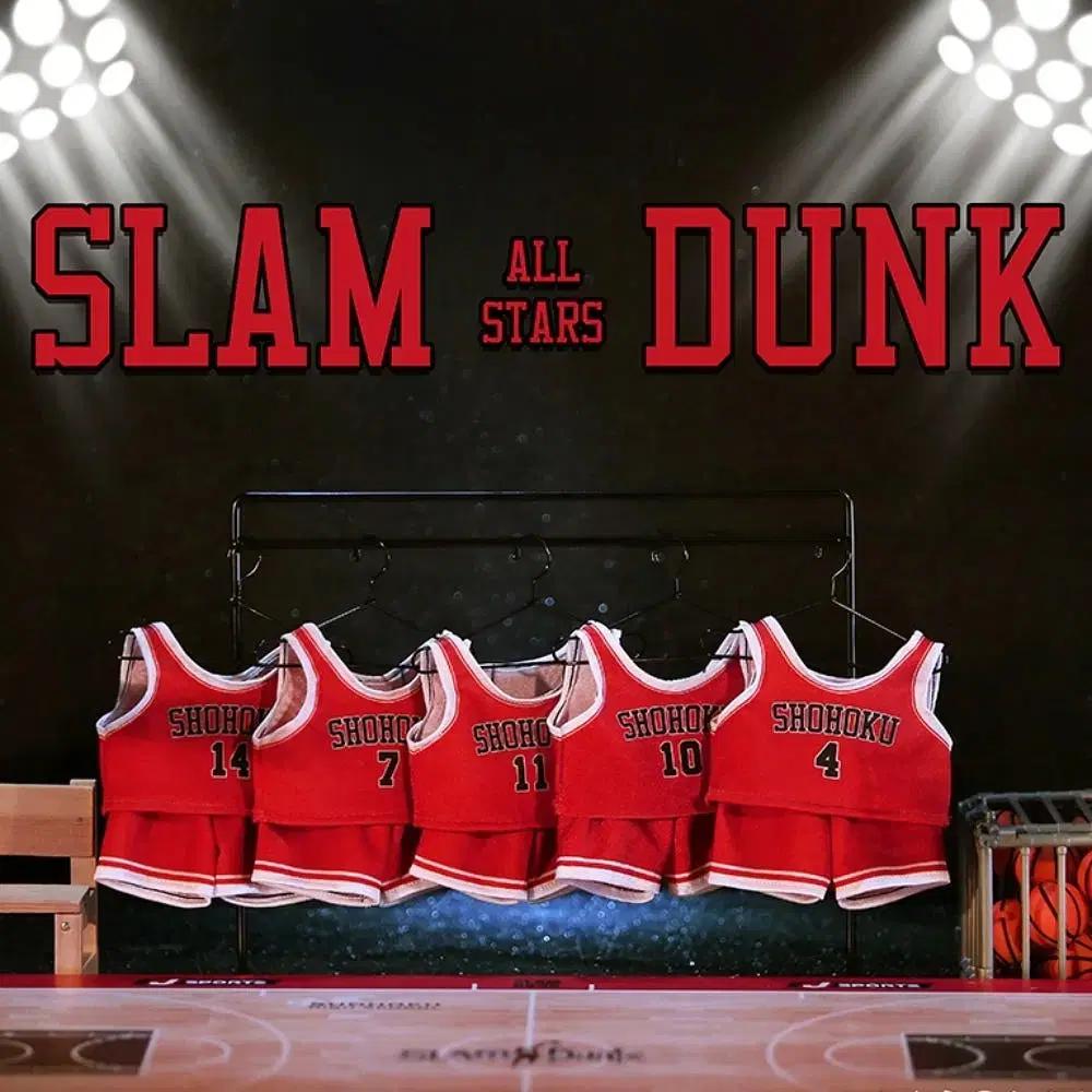 

Костюм для баскетбола Slam Dunk Одежда для куклы 10 см Версия Сёхоку Красный
