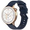Klassisches 18mm Silikonarmband Anzug für OPPO Watch X3 Mini X2 mini Hautfreundliches Silikonarmband mit Diamantmuster