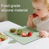 Roll Up Silicone Kids Placemat Teething Edge Children Tableware Pad Baby Feeding Mat  Food Eating