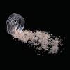 Caviar Nail Nails Gold And Silver Steel Beads Do Not Fade 1.2Mm Metal Microbeads 1000 Round Box Nail Jewelry