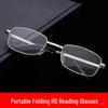 Crystal Glass Folding Reading Glasses