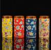 Enamel Color Porcelain Tea Canister Sealed Ceramic General Jar Storage Jars Desk Decoration Tea Cans Candy Pots Tea Caddy