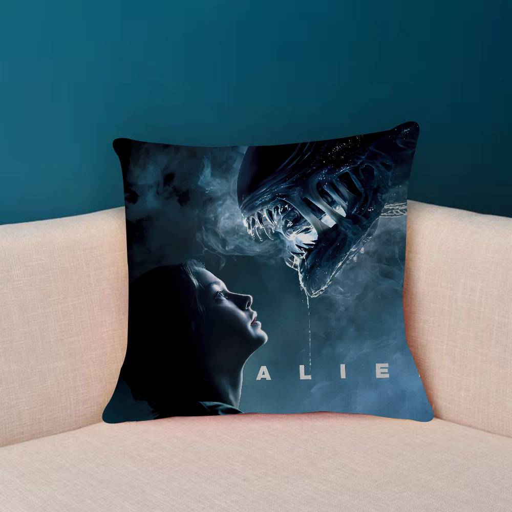 Horror Movie Alien Pillow Cover Sofa Cushion Cover Home Room Decoration Children Gift
